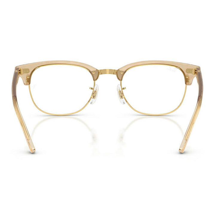 【正規品販売店】度なし1.55レンズ交換+0円 レイバン メガネ フレーム RX5154 8294 51 53 Ray-Ban レイバン純正レンズ対応 CLUBMASTER クラブマスター メタル サーモント ブロー 紫外線 伊達メガネ 眼鏡