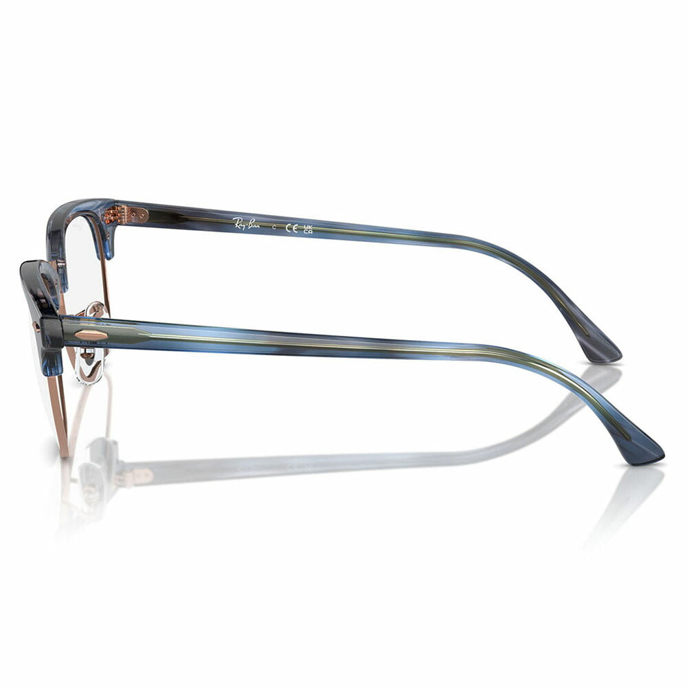 【正規品販売店】度なし1.55レンズ交換+0円 レイバン メガネ フレーム RX5154 8374 51 53 Ray-Ban レイバン純正レンズ対応 CLUBMASTER クラブマスター メタル サーモント ブロー 伊達メガネ 眼鏡