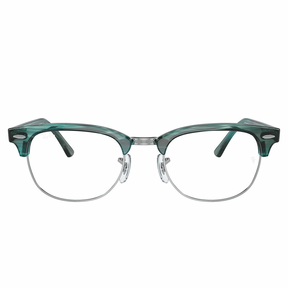 【正規品販売店】度なし1.55レンズ交換+0円 レイバン メガネ フレーム RX5154 8377 51 53 Ray-Ban レイバン純正レンズ対応 CLUBMASTER クラブマスター メタル サーモント ブロー 伊達メガネ 眼鏡
