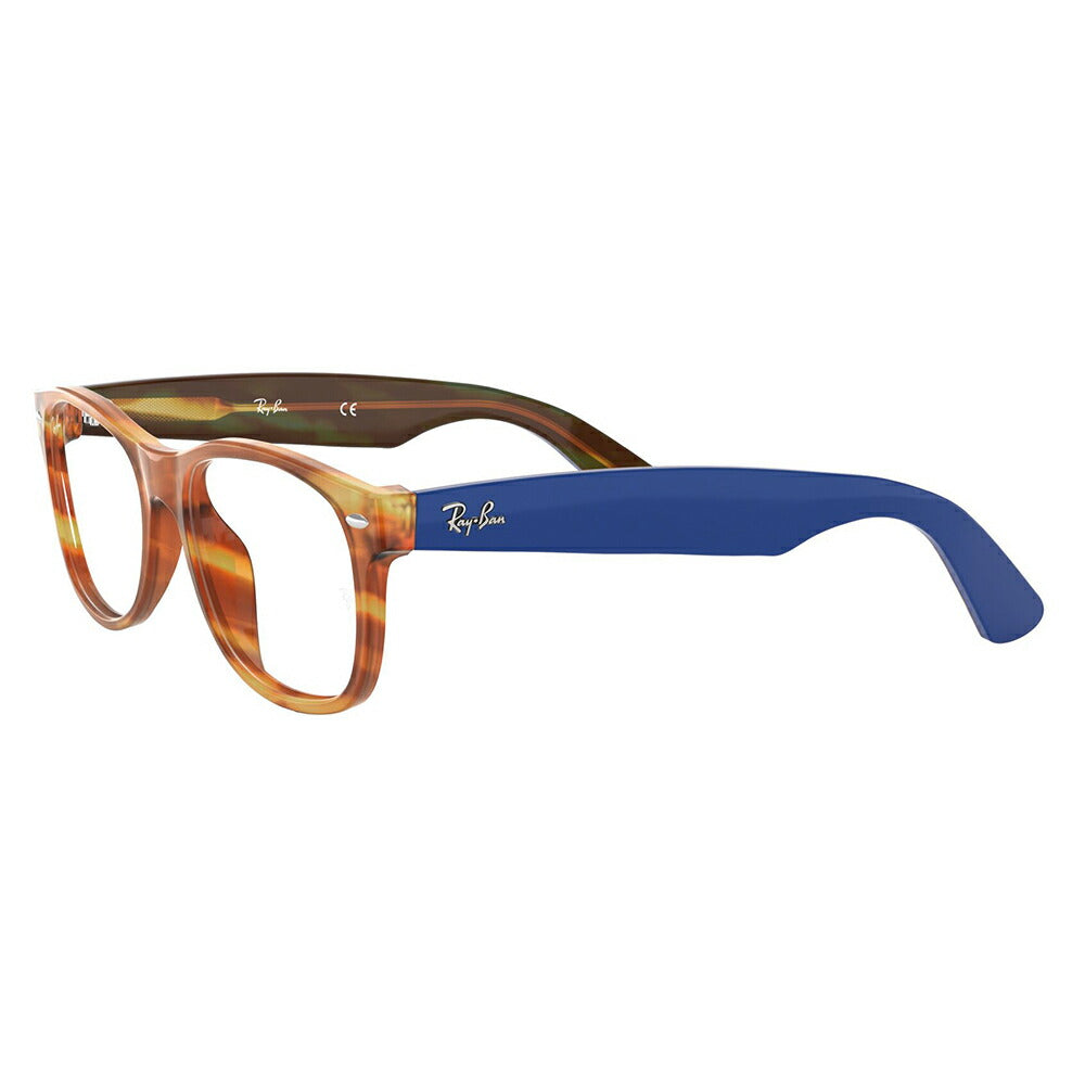 【アウトレット】度なし1.55レンズ交換+0円 レイバン メガネ フレーム RX5184 5799 54 Ray-Ban ウェリントン セル ユニセックス 伊達メガネ 眼鏡