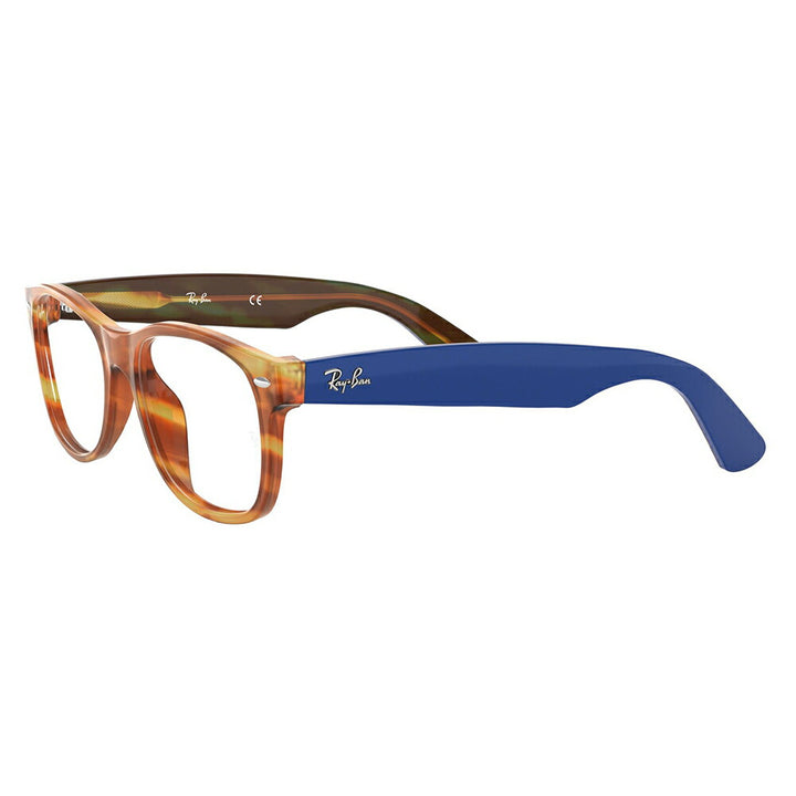 【アウトレット】度なし1.55レンズ交換+0円 レイバン メガネ フレーム RX5184 5799 54 Ray-Ban ウェリントン セル ユニセックス 伊達メガネ 眼鏡