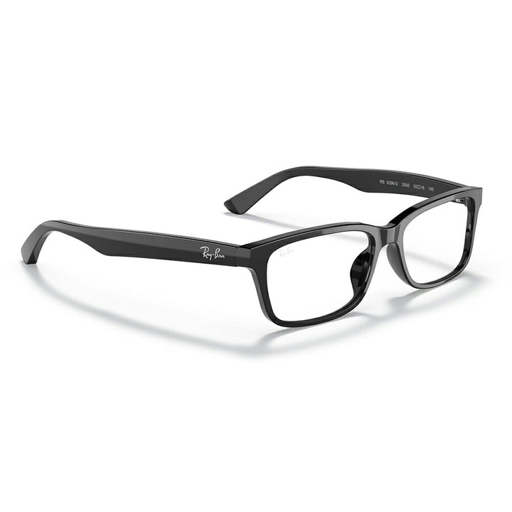 【アウトレット】度なし1.55レンズ交換+0円 レイバン メガネ フレーム RX5296D 2000 55 Ray-Ban スクエア セル アジアンデザイン メンズ レディース
