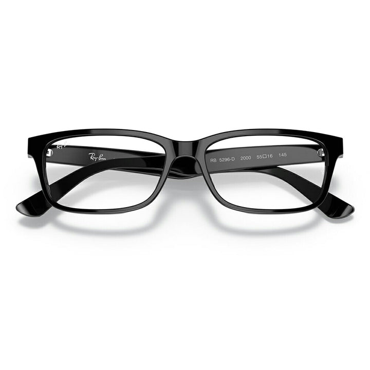 【アウトレット】度なし1.55レンズ交換+0円 レイバン メガネ フレーム RX5296D 2000 55 Ray-Ban スクエア セル アジアンデザイン メンズ レディース