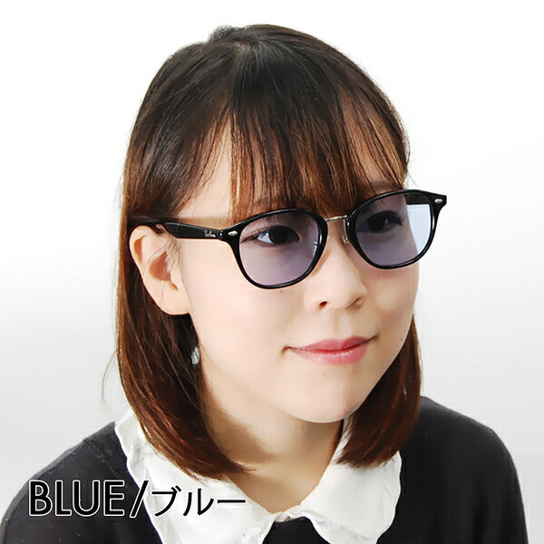 [Authorized Retailer] Ray-Ban Glasses Frame Sunglasses Color Lens Set RX5355F 2000 51 Ray-Ban Boston Full Fit 