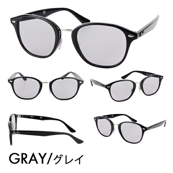 [Authorized Retailer] Ray-Ban Glasses Frame Sunglasses Color Lens Set RX5355F 2000 51 Ray-Ban Boston Full Fit 