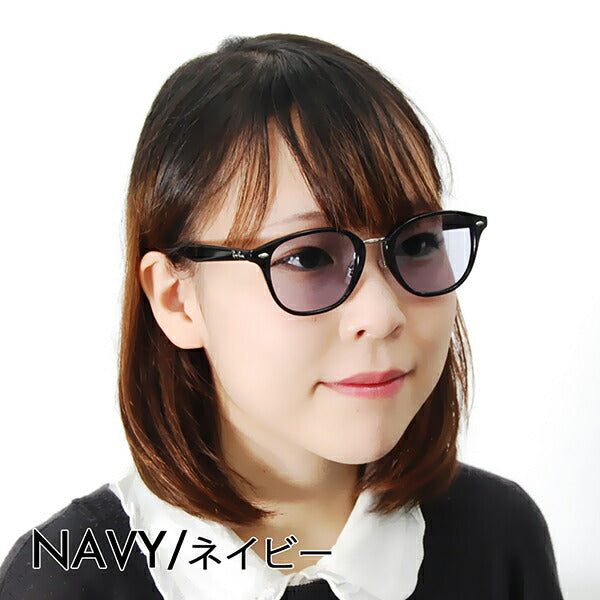 [Authorized Retailer] Ray-Ban Glasses Frame Sunglasses Color Lens Set RX5355F 2000 51 Ray-Ban Boston Full Fit 