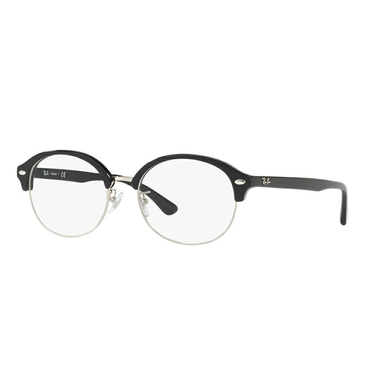 【アウトレット】度なし1.55レンズ交換+0円 レイバン メガネ フレーム RX5358TD 2000 53 Ray-Ban レイバン純正レンズ対応 ROUND ラウンド CLUBMASTER CLUBROUND クラブマスター クラブラウンド