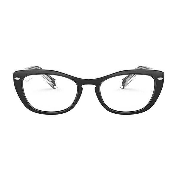 【アウトレット】度なし1.55レンズ交換+0円 レイバン メガネ フレーム RX5366 2034 52 Ray-Ban レイバン純正レンズ対応 FOX フォックス CAT EYE<br>