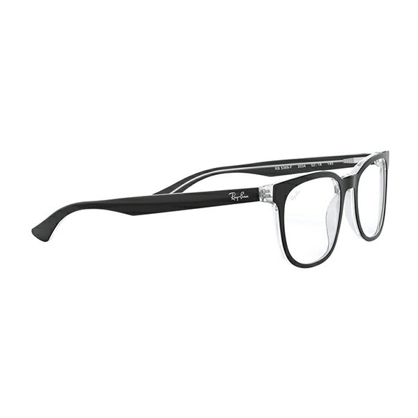 【オススメ価格】度なし1.55レンズ交換+0円 レイバン メガネ フレーム RX5369F 2034 54 Ray-Ban フルフィット スクエア<br>