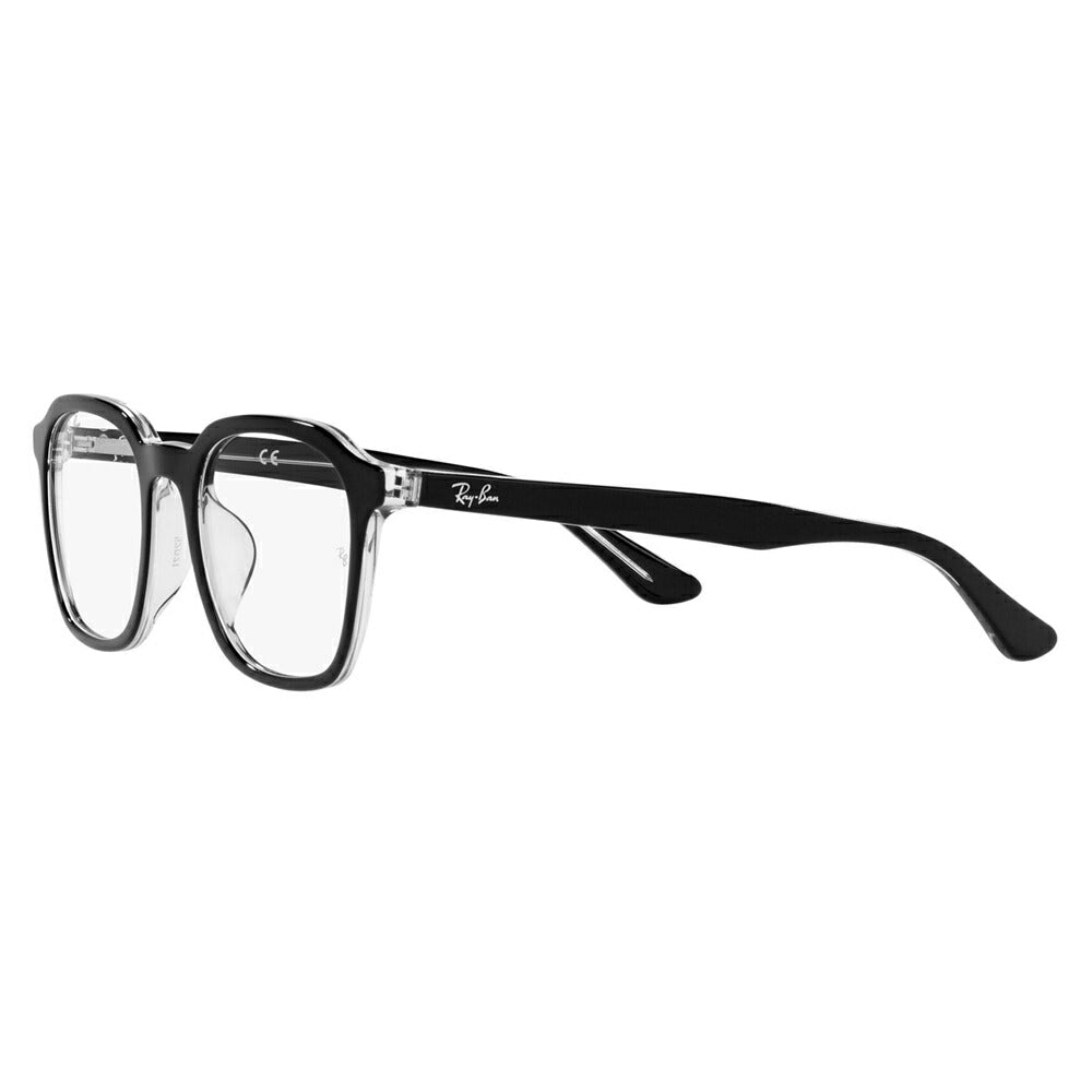 【オススメ価格】度なし1.55レンズ交換+0円 レイバン メガネ フレーム RX5390F 2034 52 Ray-Ban スクエア ウェリントン フルフィット アジアンフィット