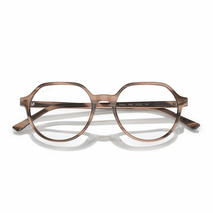 【正規品販売店】度なし1.55レンズ交換+0円 レイバン メガネ フレーム RX5395 8358 49 51 Ray-Ban レイバン純正レンズ対応 THALIA タリア ラウンド ボストン