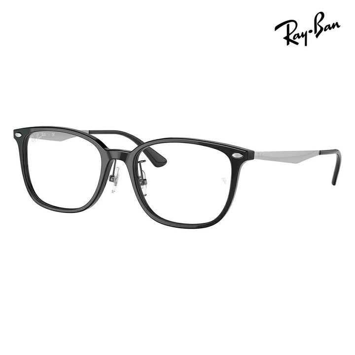 【正規品販売店】度なし1.55レンズ交換+0円 レイバン メガネ フレーム RX5403D 2000 54 Ray-Ban レイバン純正レンズ対応 スクエア コンビ  ユニセックス アジアンデザイン 伊達眼鏡 メガネ