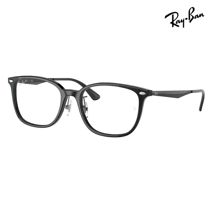 【正規品販売店】度なし1.55レンズ交換+0円 レイバン メガネ フレーム RX5403D 5725 54 Ray-Ban レイバン純正レンズ対応 スクエア コンビ  ユニセックス アジアンデザイン 伊達眼鏡 メガネ