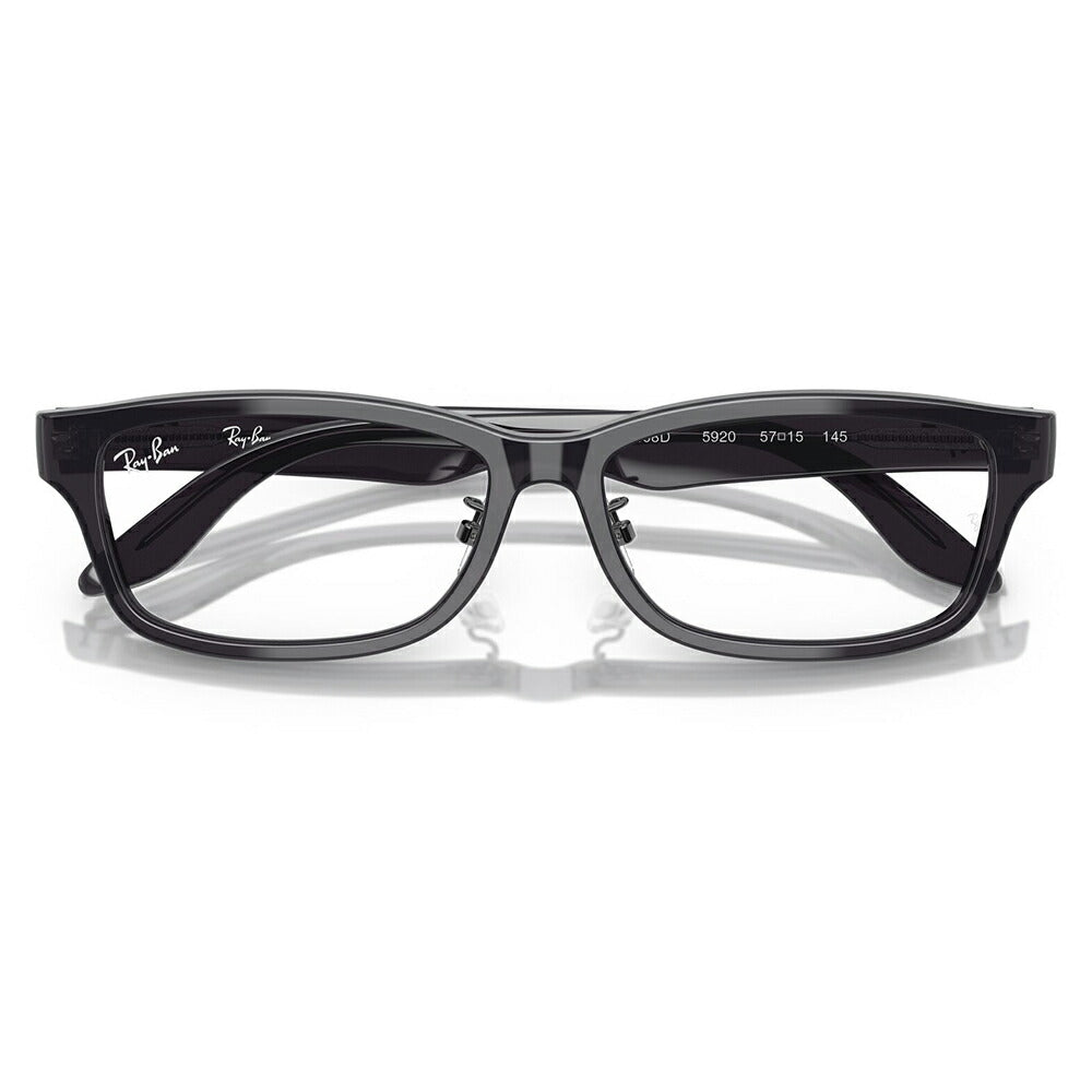 【正規品販売店】度なし1.55レンズ交換+0円 レイバン メガネ 伊達 フレーム RX5408D 5920 57 Ray-Ban レイバン純正レンズ対応 ジャパンコレクション ジャパンモデル エントリーモデル スクエア ウェリントン 大きめ メンズ