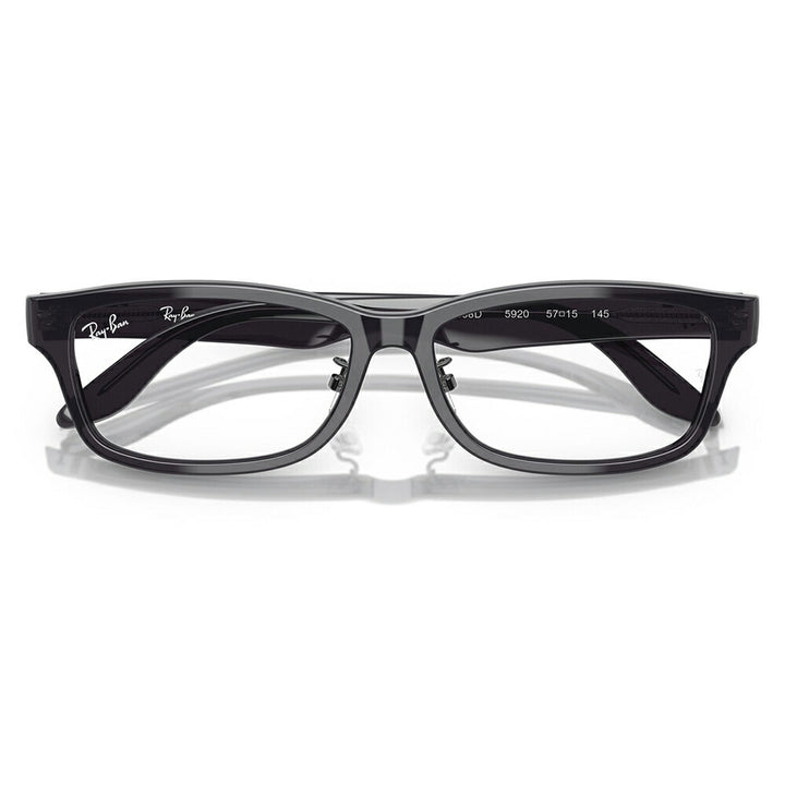 【正規品販売店】度なし1.55レンズ交換+0円 レイバン メガネ 伊達 フレーム RX5408D 5920 57 Ray-Ban レイバン純正レンズ対応 ジャパンコレクション ジャパンモデル エントリーモデル スクエア ウェリントン 大きめ メンズ