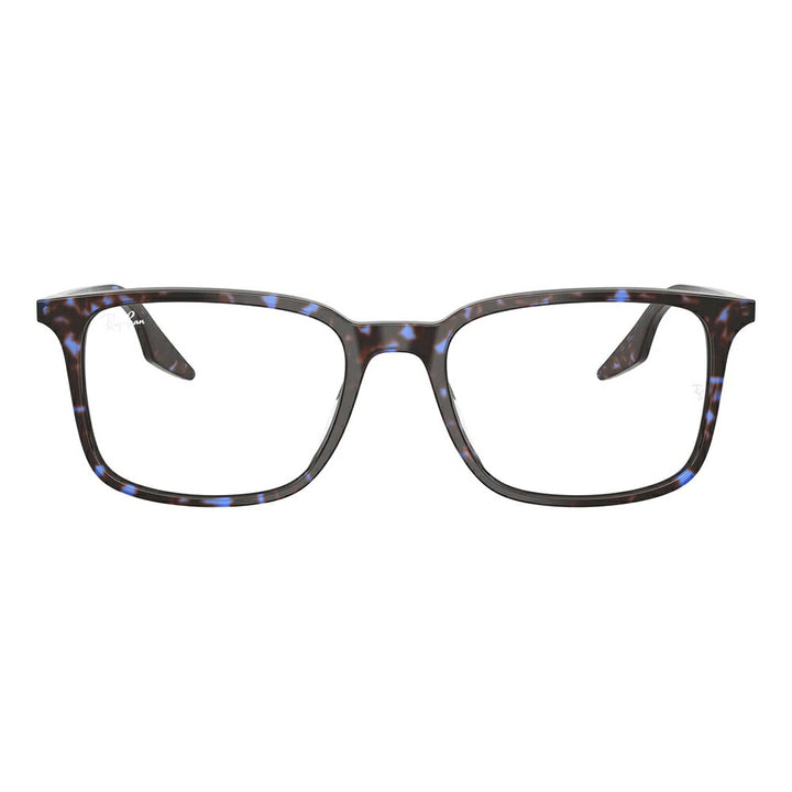 【正規品販売店】度なし1.55レンズ交換+0円 レイバン メガネ フレーム RX5421F 8424 55 Ray-Ban レイバン純正レンズ対応 スクエア ウェリントン フルフィットモデル スリムアセテート メンズ レディース 伊達メガネ 眼鏡