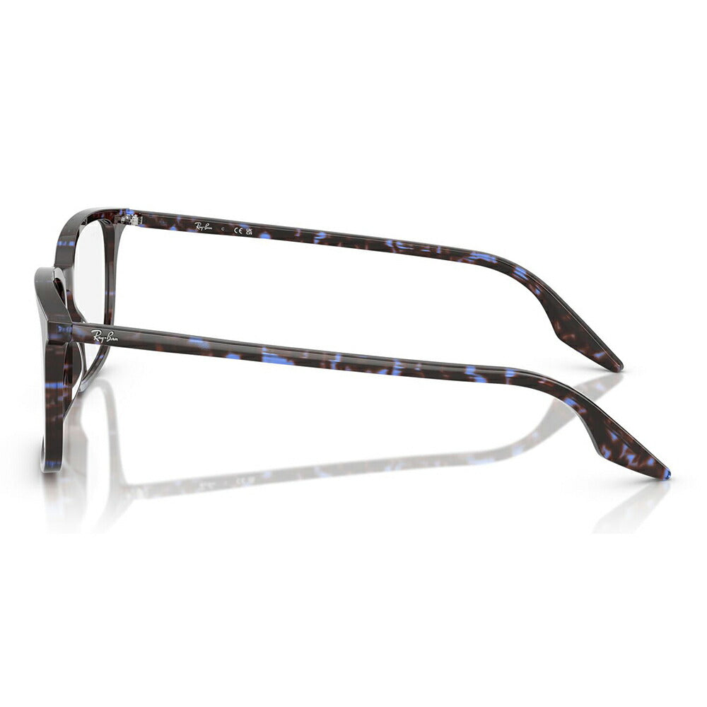 【正規品販売店】度なし1.55レンズ交換+0円 レイバン メガネ フレーム RX5421F 8424 55 Ray-Ban レイバン純正レンズ対応 スクエア ウェリントン フルフィットモデル スリムアセテート メンズ レディース 伊達メガネ 眼鏡