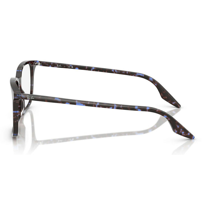 【正規品販売店】度なし1.55レンズ交換+0円 レイバン メガネ フレーム RX5421F 8424 55 Ray-Ban レイバン純正レンズ対応 スクエア ウェリントン フルフィットモデル スリムアセテート メンズ レディース 伊達メガネ 眼鏡