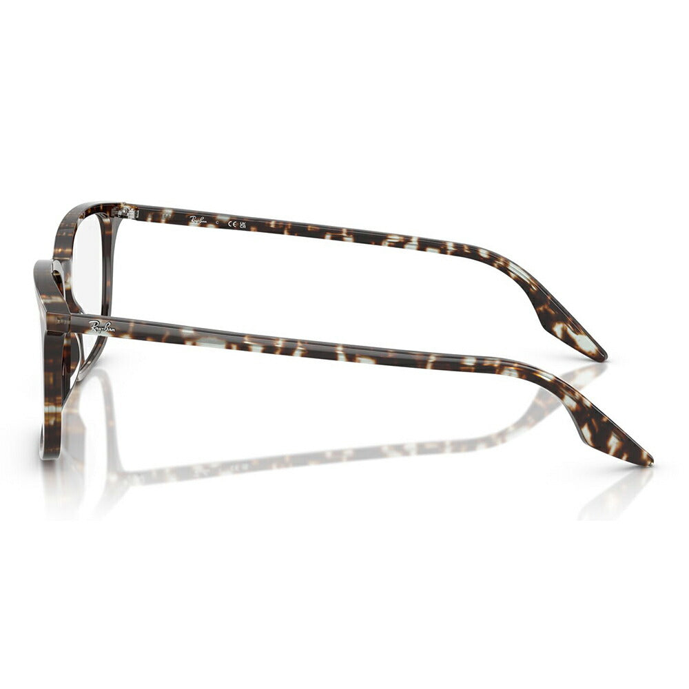 【正規品販売店】度なし1.55レンズ交換+0円 レイバン メガネ フレーム RX5421F 8425 55 Ray-Ban レイバン純正レンズ対応 スクエア ウェリントン フルフィットモデル スリムアセテート メンズ レディース 伊達メガネ 眼鏡