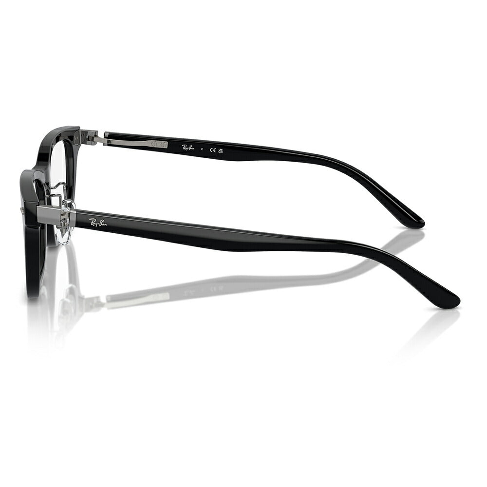 【アウトレット】度なし1.55レンズ交換+0円 レイバン メガネ フレーム RX5426D 8286 54 Ray-Ban ウェリントン ユニセックス セル アジアンフィット  伊達メガネ 眼鏡