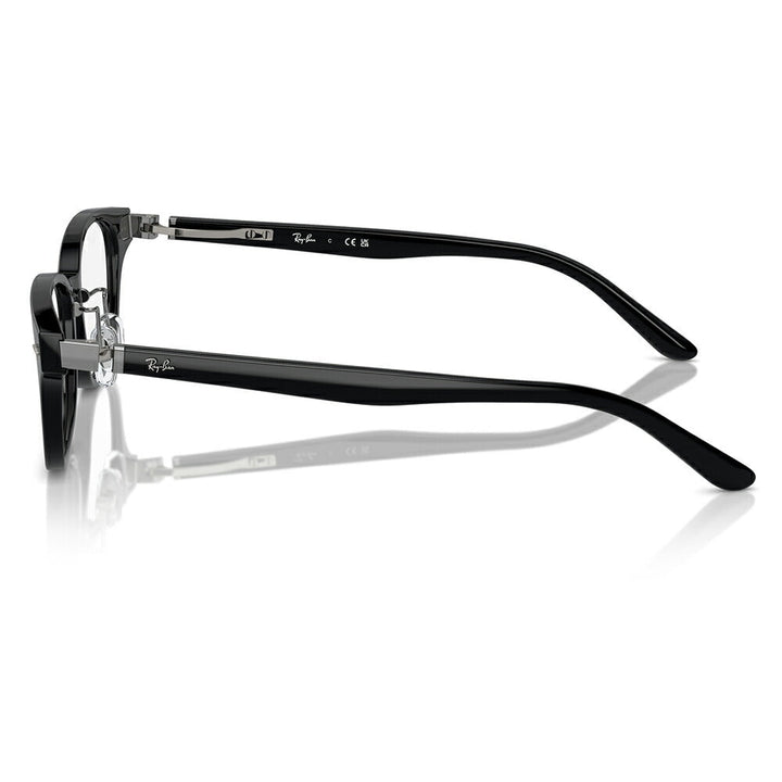 【アウトレット】度なし1.55レンズ交換+0円 レイバン メガネ フレーム RX5427D 8286 54 Ray-Ban スクエア ユニセックス セル アジアンフィット  伊達メガネ 眼鏡