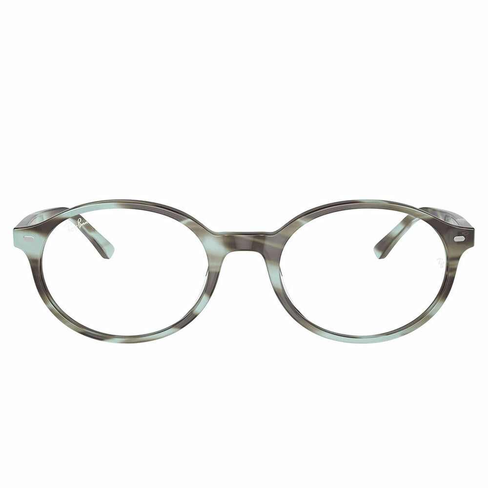 【正規品販売店】度なし1.55レンズ交換+0円 レイバン メガネ フレーム RX5429 8356 51 53 Ray-Ban レイバン純正レンズ対応 German オーバル セル ユニセックス