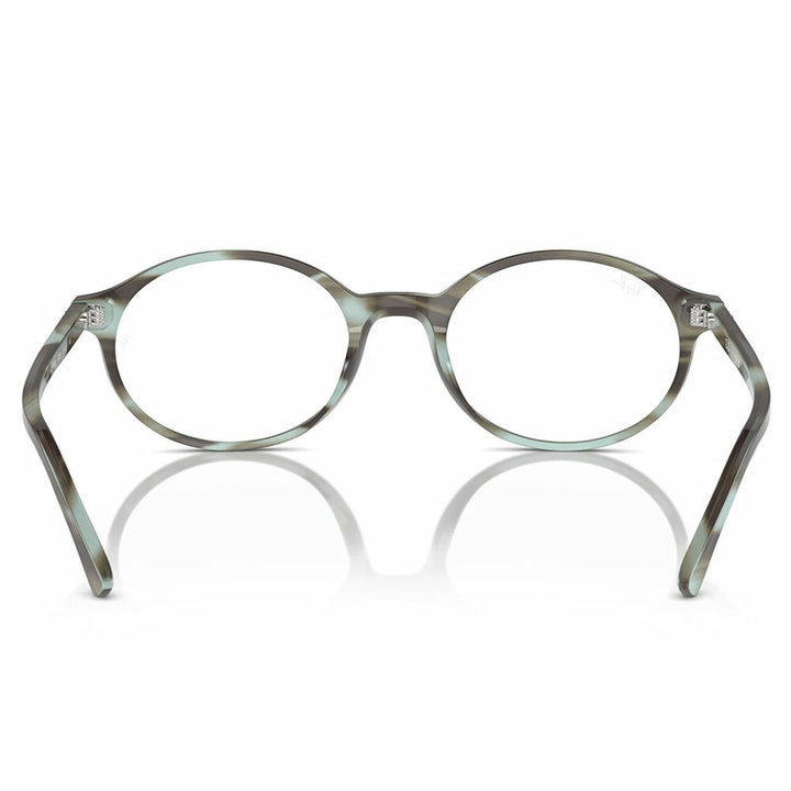 【正規品販売店】度なし1.55レンズ交換+0円 レイバン メガネ フレーム RX5429 8356 51 53 Ray-Ban レイバン純正レンズ対応 German オーバル セル ユニセックス