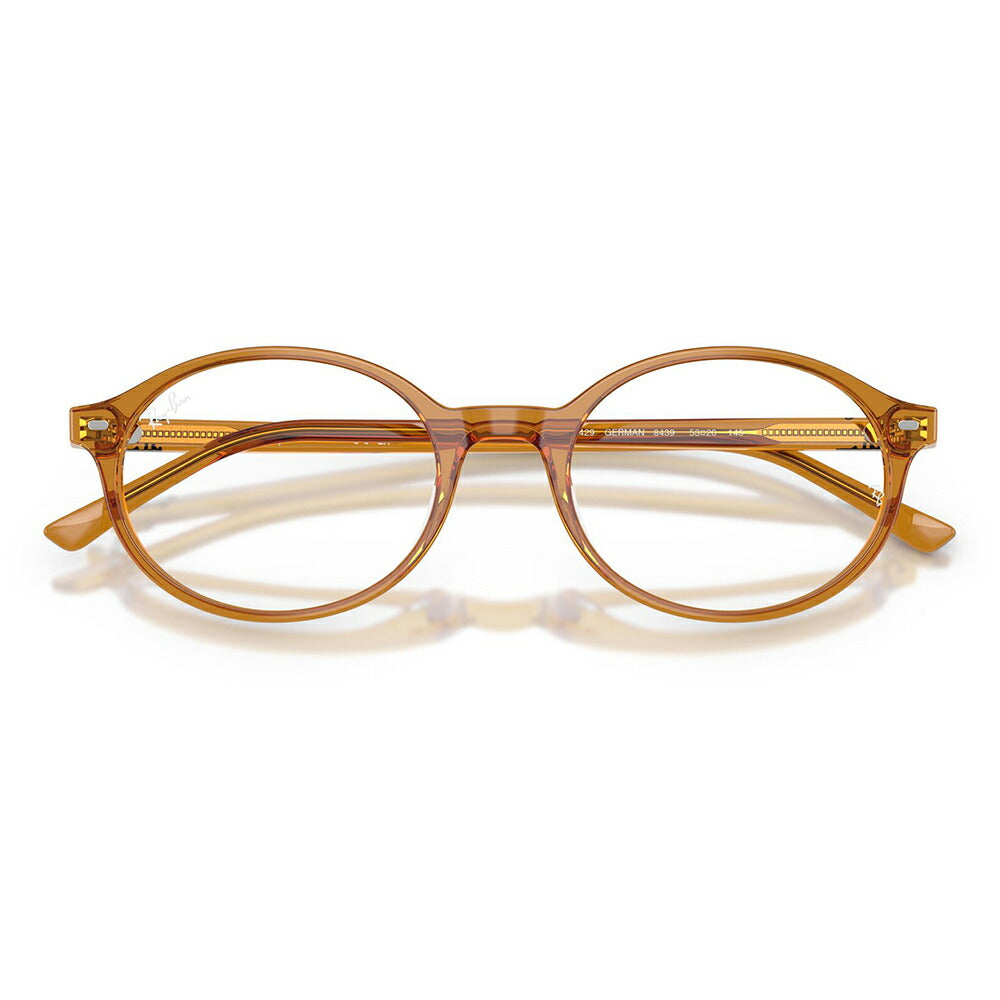 【正規品販売店】度なし1.55レンズ交換+0円 レイバン メガネ フレーム RX5429 8439 51 53 Ray-Ban レイバン純正レンズ対応 German オーバル セル ユニセックス