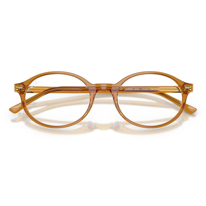 【正規品販売店】度なし1.55レンズ交換+0円 レイバン メガネ フレーム RX5429 8439 51 53 Ray-Ban レイバン純正レンズ対応 German オーバル セル ユニセックス