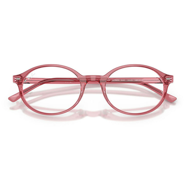 【正規品販売店】度なし1.55レンズ交換+0円 レイバン メガネ フレーム RX5429 8440 51 53 Ray-Ban レイバン純正レンズ対応 German オーバル セル ユニセックス
