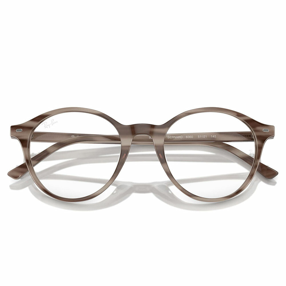 【正規品販売店】度なし1.55レンズ交換+0円 レイバン メガネ フレーム RX5430F 8360 51 Ray-Ban レイバン純正レンズ対応 BERNARD バーナード ローブリッジフィット ボストン 伊達メガネ 眼鏡