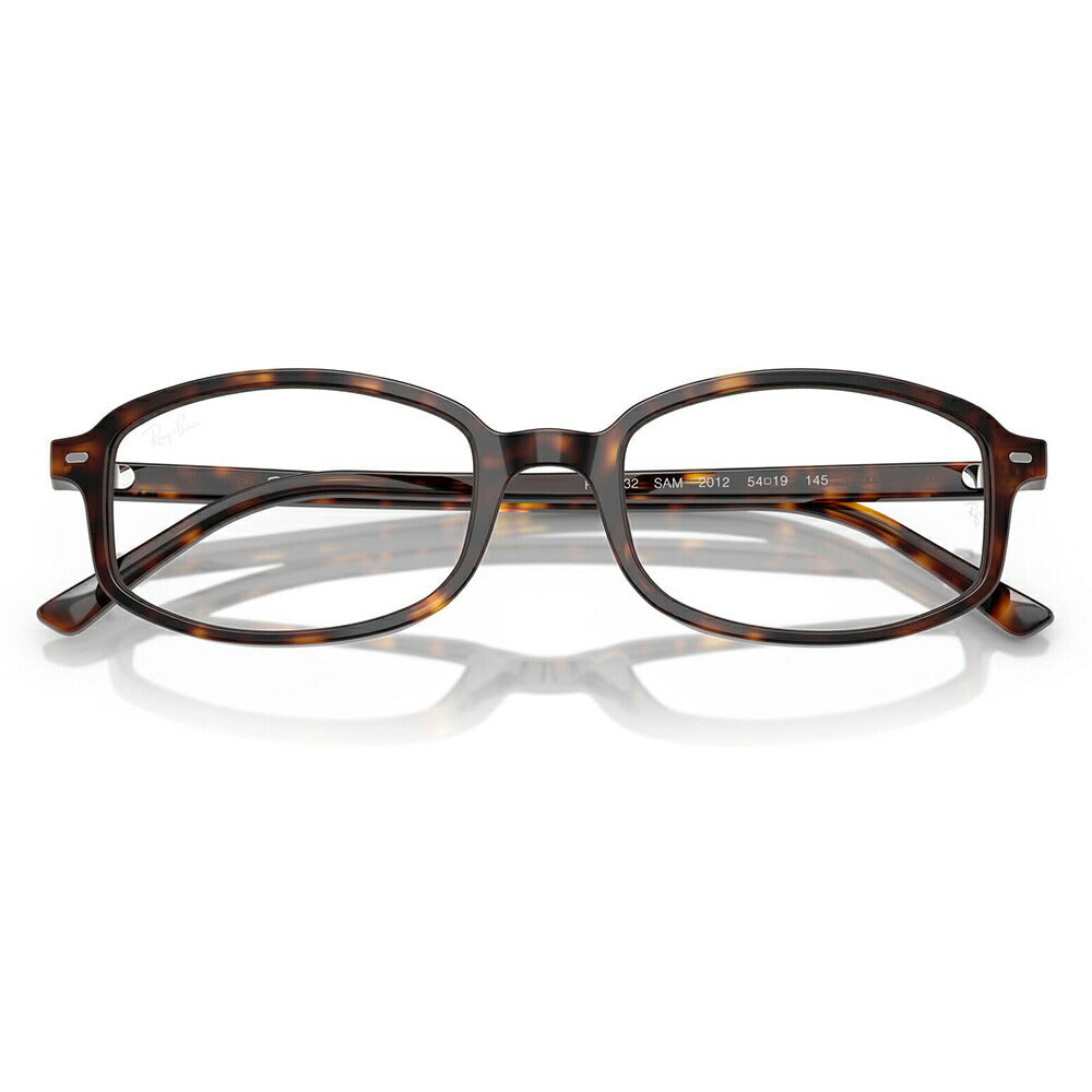 【正規品販売店】度なし1.55レンズ交換+0円 レイバン メガネ フレーム RX5432 2012 52 54 Ray-Ban レイバン純正レンズ対応 Sam サム スクエア セル ユニセックス
