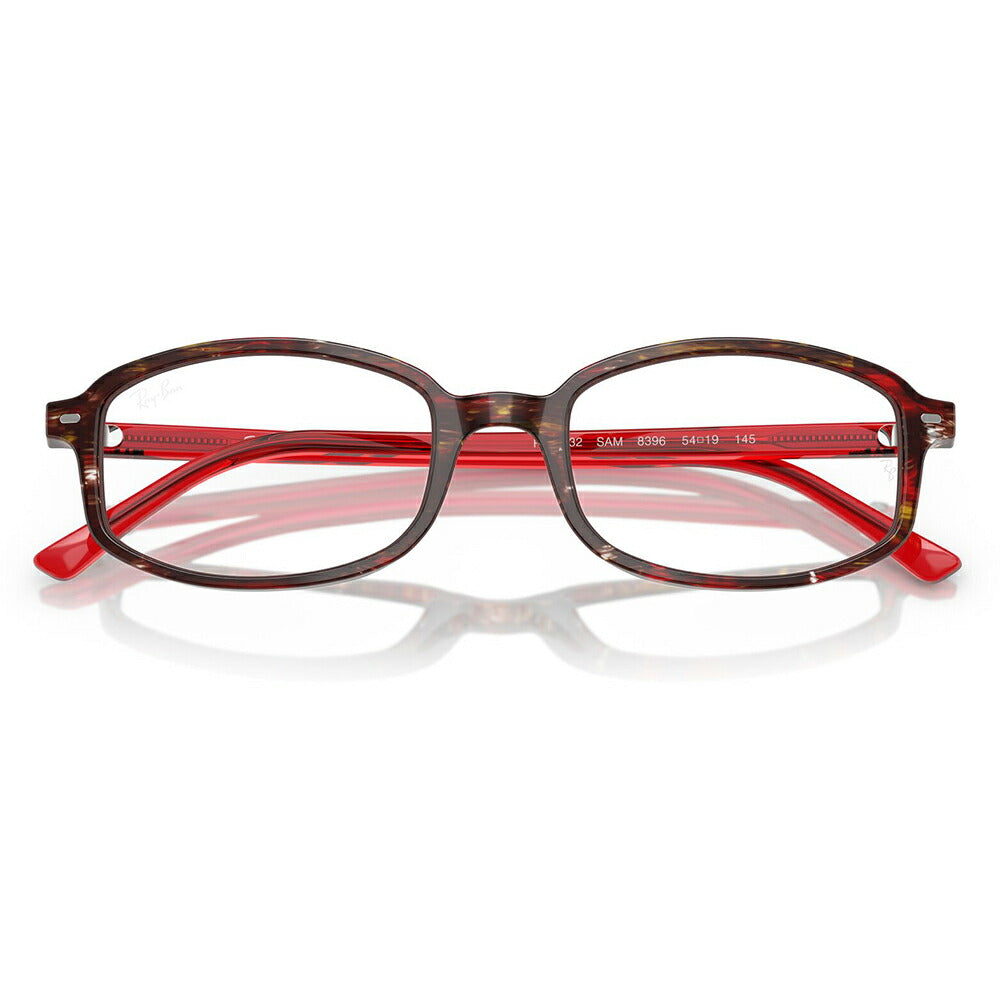 【正規品販売店】度なし1.55レンズ交換+0円 レイバン メガネ フレーム RX5432 8396 52 54 Ray-Ban レイバン純正レンズ対応 Sam サム スクエア セル ユニセックス