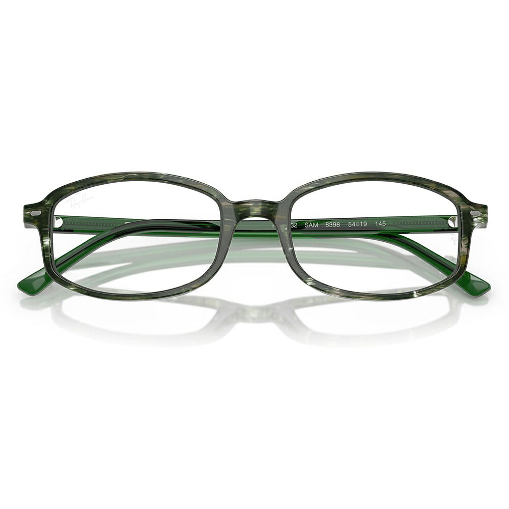 【正規品販売店】度なし1.55レンズ交換+0円 レイバン メガネ フレーム RX5432 8398 52 54 Ray-Ban レイバン純正レンズ対応 Sam サム スクエア セル ユニセックス