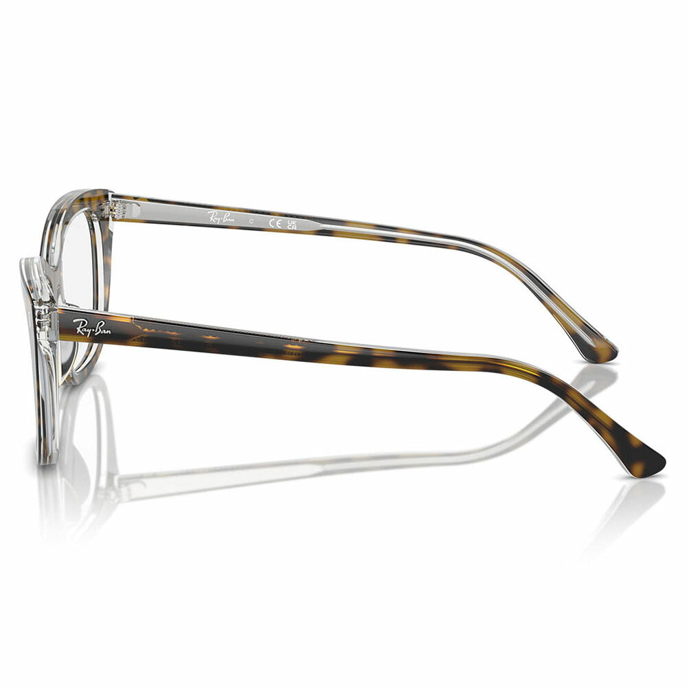 【正規品販売店】度なし1.55レンズ交換+0円 レイバン メガネ フレーム RX5433 5082 50 52 Ray-Ban ハイブリッジフィット ウェリントン