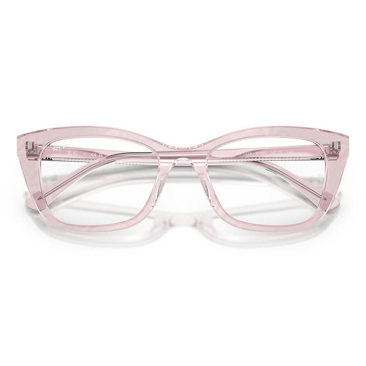 【正規品販売店】度なし1.55レンズ交換+0円 レイバン メガネ フレーム RX5433 8292 50 52 Ray-Ban ハイブリッジフィット ウェリントン 紫外線
