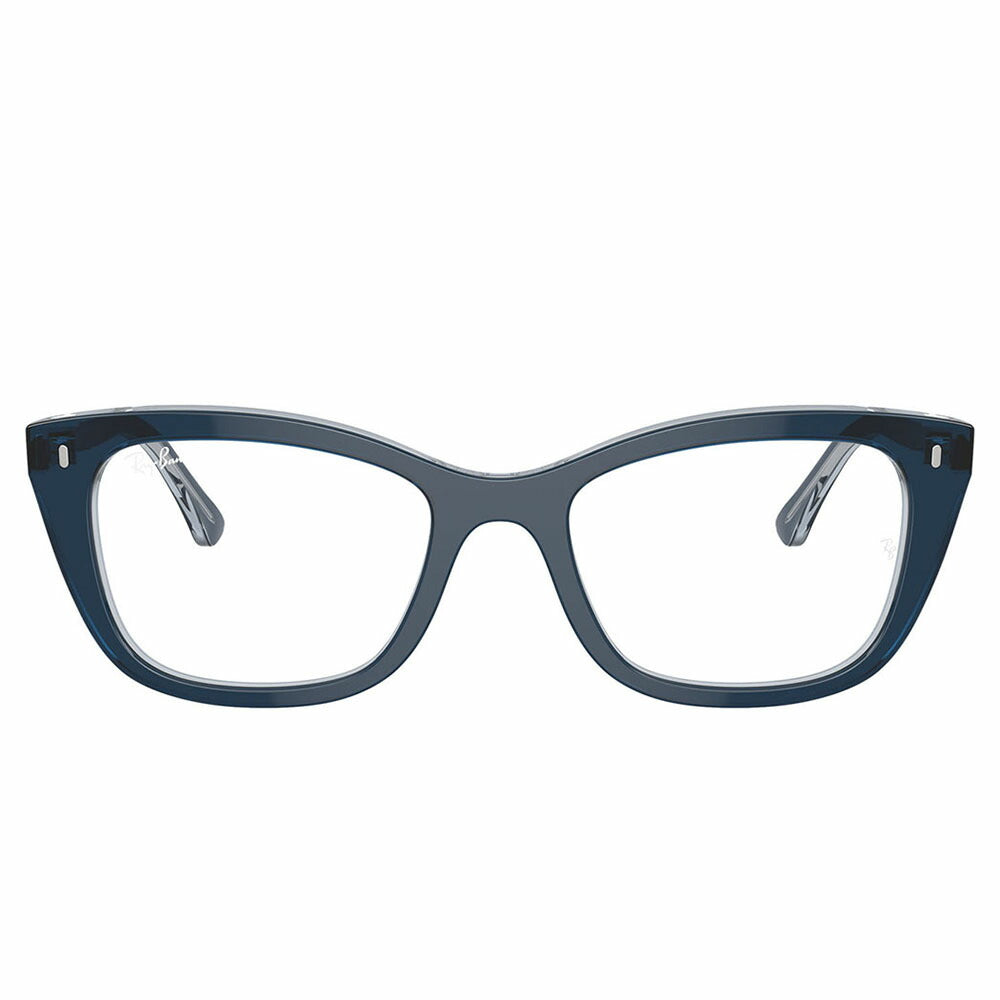 【正規品販売店】度なし1.55レンズ交換+0円 レイバン メガネ フレーム RX5433 8324 50 52 Ray-Ban ハイブリッジフィット ウェリントン