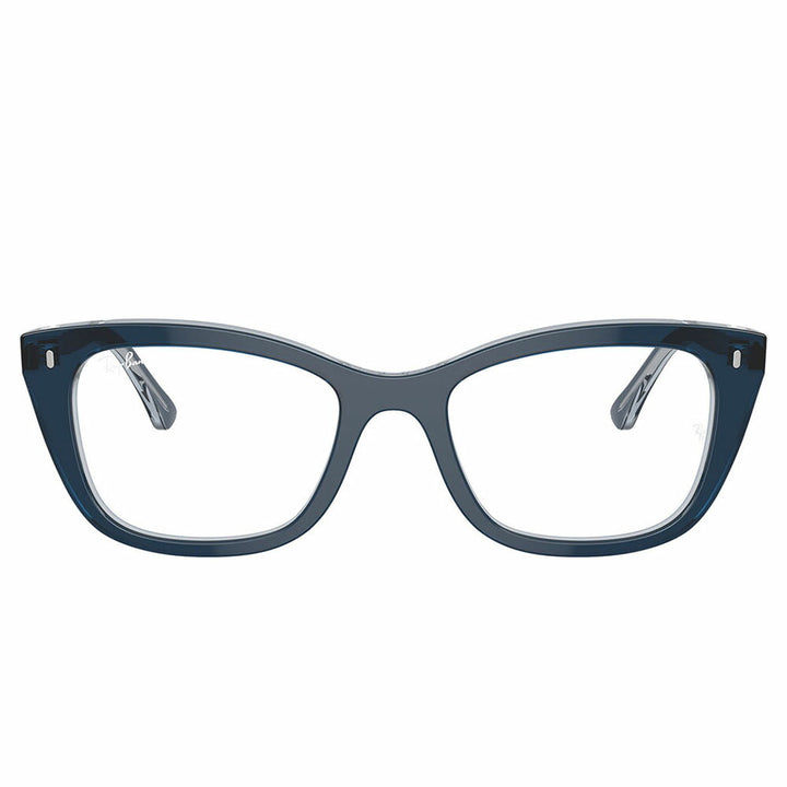 【正規品販売店】度なし1.55レンズ交換+0円 レイバン メガネ フレーム RX5433 8324 50 52 Ray-Ban ハイブリッジフィット ウェリントン