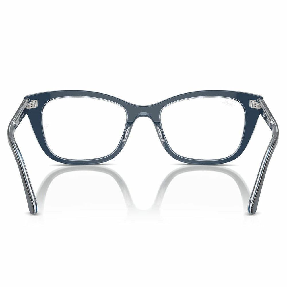 【正規品販売店】度なし1.55レンズ交換+0円 レイバン メガネ フレーム RX5433 8324 50 52 Ray-Ban ハイブリッジフィット ウェリントン