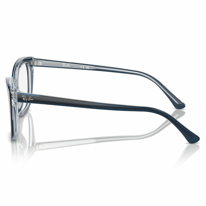【正規品販売店】度なし1.55レンズ交換+0円 レイバン メガネ フレーム RX5433 8324 50 52 Ray-Ban ハイブリッジフィット ウェリントン