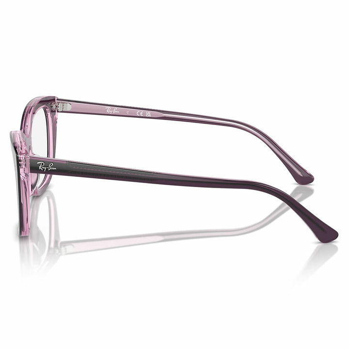 【正規品販売店】度なし1.55レンズ交換+0円 レイバン メガネ フレーム RX5433 8364 50 52 Ray-Ban ハイブリッジフィット ウェリントン
