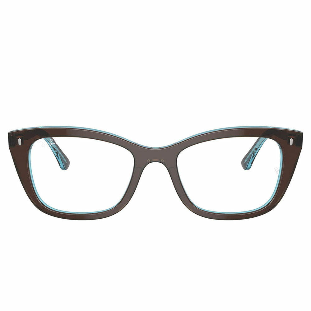【正規品販売店】度なし1.55レンズ交換+0円 レイバン メガネ フレーム RX5433 8366 50 52 Ray-Ban ハイブリッジフィット ウェリントン