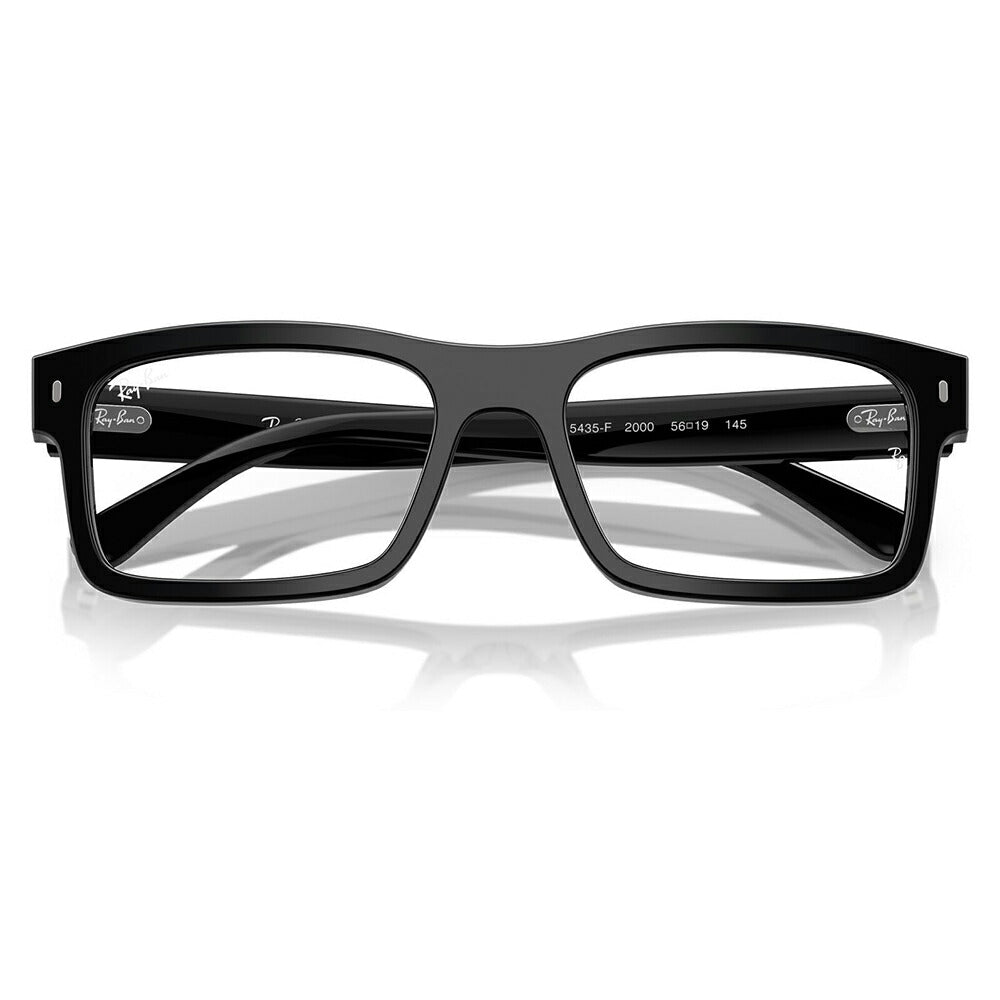 【正規品販売店】度なし1.55レンズ交換+0円 レイバン メガネ フレーム RX5435F 2000 54 56 Ray-Ban レイバン純正レンズ対応 スクエア セル ユニセックス フルフィット