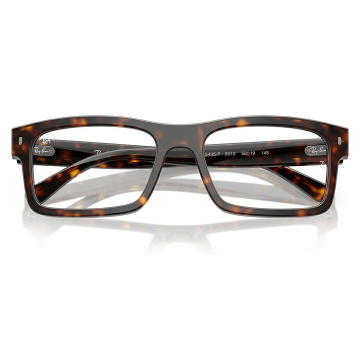 【正規品販売店】度なし1.55レンズ交換+0円 レイバン メガネ フレーム RX5435F 2012 54 56 Ray-Ban レイバン純正レンズ対応 スクエア セル ユニセックス フルフィット