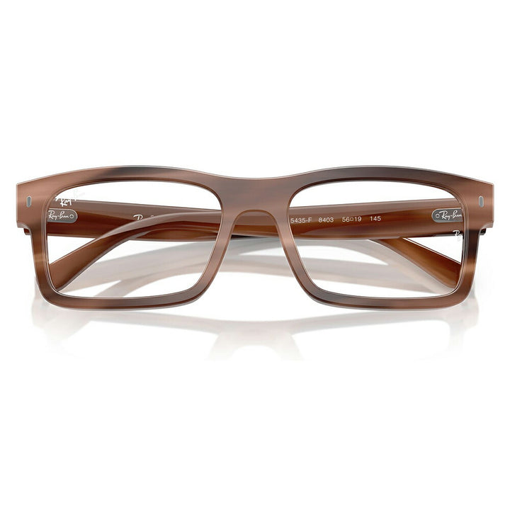 【正規品販売店】度なし1.55レンズ交換+0円 レイバン メガネ フレーム RX5435F 8403 54 56 Ray-Ban レイバン純正レンズ対応 スクエア セル ユニセックス フルフィット