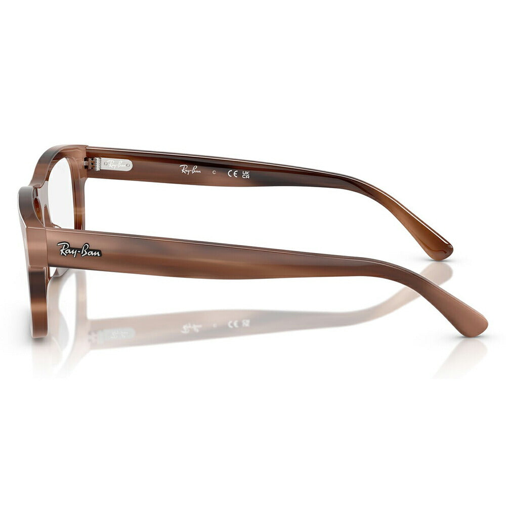 【正規品販売店】度なし1.55レンズ交換+0円 レイバン メガネ フレーム RX5435F 8403 54 56 Ray-Ban レイバン純正レンズ対応 スクエア セル ユニセックス フルフィット