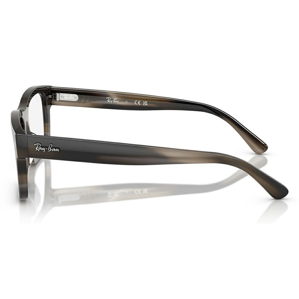 【正規品販売店】度なし1.55レンズ交換+0円 レイバン メガネ フレーム RX5435F 8404 54 56 Ray-Ban レイバン純正レンズ対応 スクエア セル ユニセックス フルフィット