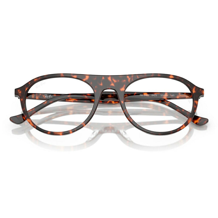 【正規品販売店】度なし1.55レンズ交換+0円 レイバン メガネ フレーム RX5441 8423 51 53 Ray-Ban レイバン純正レンズ対応 パイロット ブロー アセテート ユニセックス