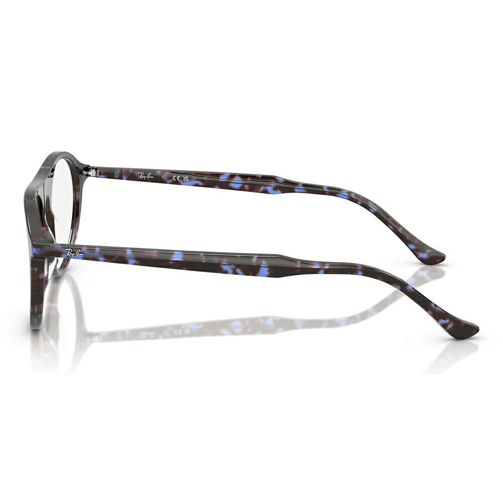 【正規品販売店】度なし1.55レンズ交換+0円 レイバン メガネ フレーム RX5441 8424 51 53 Ray-Ban レイバン純正レンズ対応 パイロット ブロー アセテート ユニセックス