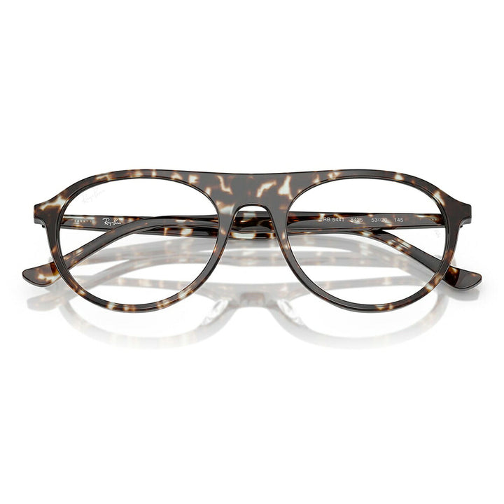 【正規品販売店】度なし1.55レンズ交換+0円 レイバン メガネ フレーム RX5441 8425 51 53 Ray-Ban レイバン純正レンズ対応 パイロット ブロー アセテート ユニセックス